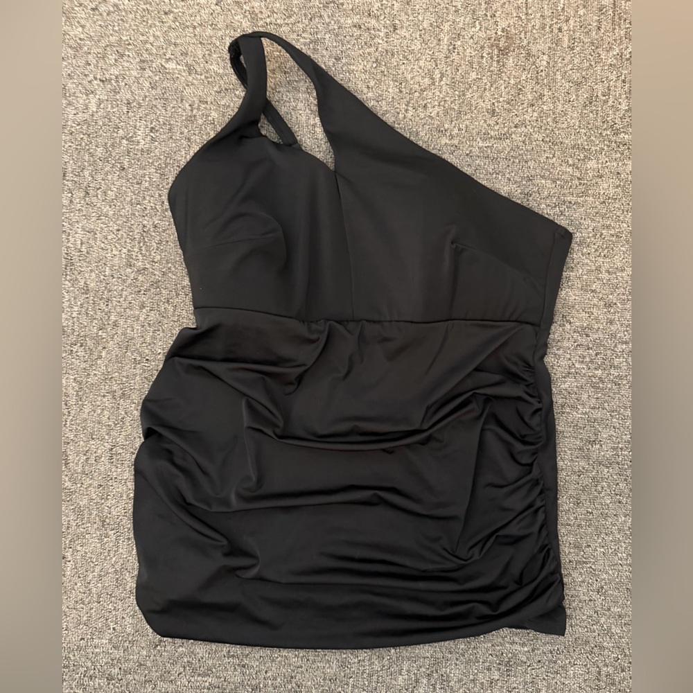 Cacique Black Swim Top